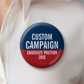 Erstellen Sie Ihre eigene Kampagne - Red Blue Clas Button