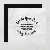 Erstellen Sie Ihre eigene Karte (Vorne/Hinten)