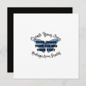 Erstellen Sie Ihre eigene Karte (Vorne/Hinten)