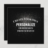 Erstellen Sie Ihre eigene Karte - Entwerfen Sie Ih (Vorne/Hinten)