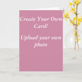 Erstellen Sie Ihre eigene Karte! Karte (Gelbe Blume)