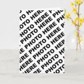 Erstellen Sie Ihre eigene Karte vertikal (Gelbe Blume)