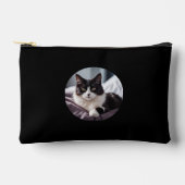 Erstellen Sie Ihre eigene Katze Foto Reisen Elegan Zubehörtasche (Vorderseite)