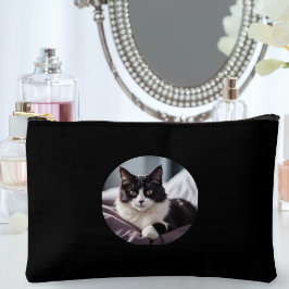 Erstellen Sie Ihre eigene Katze Foto Reisen Elegan Zubehörtasche