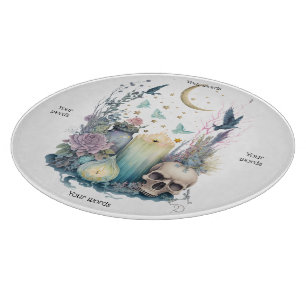 Erstellen Sie Ihre eigene keltisch-gotische Glasal Schneidebrett