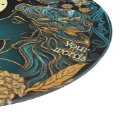 Erstellen Sie Ihre eigene keltische Gemini Glass A Schneidebrett (Ecke)