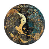 Erstellen Sie Ihre eigene keltische Gemini Glass A Schneidebrett (Vorderseite)