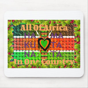 Erstellen Sie Ihre eigene Kenya Hakuna Matata Mousepad