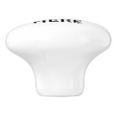 Erstellen Sie Ihre eigene Keramik für das benutzer Keramikknauf (Seitenansicht)