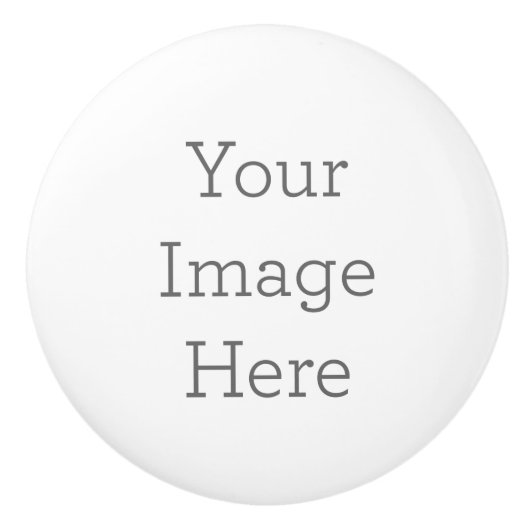 Gestaltbarer Keramikknauf (Vorderseite)