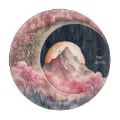 Erstellen Sie Ihre eigene Kirschblossom Mondlandsc Schneidebrett (Vorderseite)