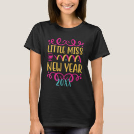 Erstellen Sie Ihre eigene kleine Miss Neujahr T-Shirt