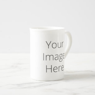 Erstellen Sie Ihre eigene Knochen-China-Tasse Porzellantasse