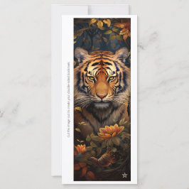 Erstellen Sie Ihre eigene königliche Tiger-Blumen-