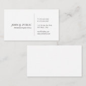 Erstellen Sie Ihre eigene kreative Sleek Design Ch Visitenkarte (Vorne/Hinten)