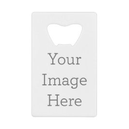 Erstellen Sie Ihre eigene Kreditkarte als Flaschen Geldkarten Flaschenöffner