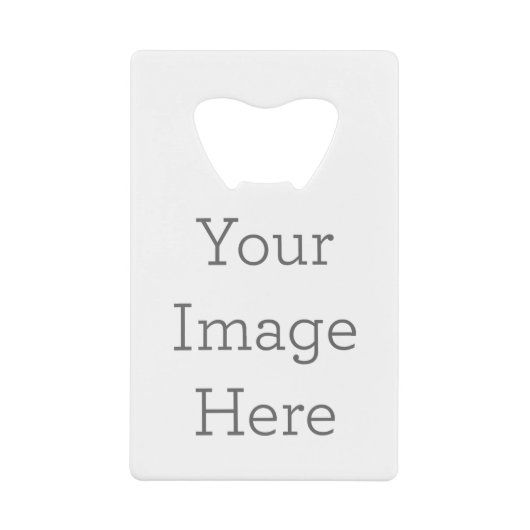 Kreditkarten Flaschenöffner (Vorderseite)