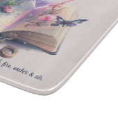 Erstellen Sie Ihre eigene Küche Hexenzauberbuch Schneidebrett (Ecke)