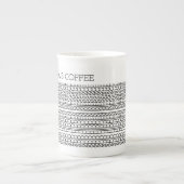 Erstellen Sie Ihre eigene lange versteckte Nachric Porzellantasse (Vorderseite)