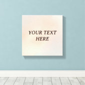 Erstellen Sie Ihre eigene Leinwand - Minimalistisc (Insitu (Holzboden))