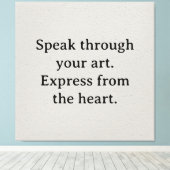 Erstellen Sie Ihre eigene Leinwand - Pastelldesign (Insitu (Holzboden))