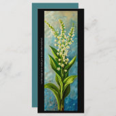 Erstellen Sie Ihre eigene Lesezeichen-Karte für da (Vorne/Hinten)