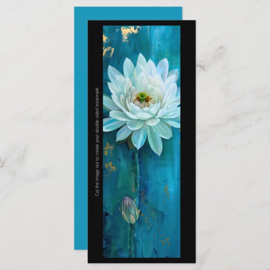 Erstellen Sie Ihre eigene Lesezeichen-Karte für di (Vorne/Hinten)