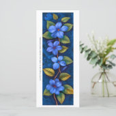 Erstellen Sie Ihre eigene Lesezeichen-Karte mit bl (Stehend Vorderseite)