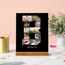 Erstellen Sie Ihre eigene Letter-B-FotoCollage Acrylschild