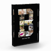 Erstellen Sie Ihre eigene Letter-B-FotoCollage Fotoblock (Links)