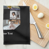 Erstellen Sie Ihre eigene Letter-B-FotoCollage Geschirrtuch (Viertel Falte)