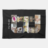Erstellen Sie Ihre eigene Letter-B-FotoCollage Geschirrtuch (Horizontal)