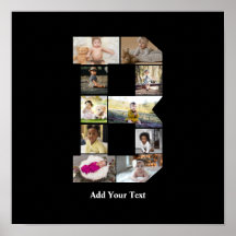 Erstellen Sie Ihre eigene Letter-B-FotoCollage