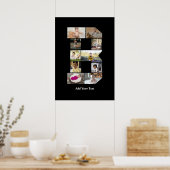 Erstellen Sie Ihre eigene Letter-B-FotoCollage Poster (Küche)