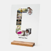 Erstellen Sie Ihre eigene Letter-C-FotoCollage Acrylschild (Winkel)