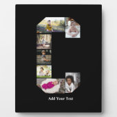 Erstellen Sie Ihre eigene Letter-C-FotoCollage Fotoplatte (Vorderseite)