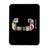 Erstellen Sie Ihre eigene Letter-C-FotoCollage Magnet (Vertikal)