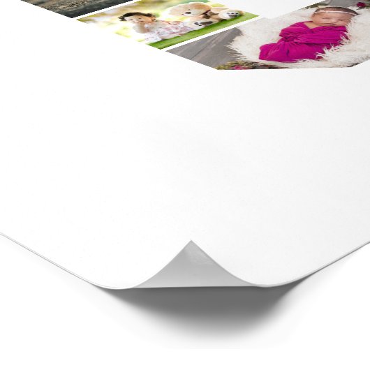 Erstellen Sie Ihre eigene Letter-C-FotoCollage Poster (Ecke)