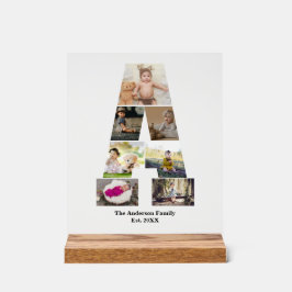 Erstellen Sie Ihre eigene Letter-Collage Acrylschild