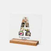 Erstellen Sie Ihre eigene Letter-Collage Acrylschild (Winkel)