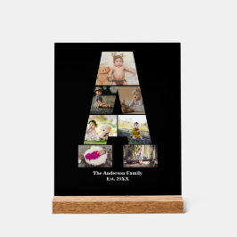 Erstellen Sie Ihre eigene Letter-Collage Acrylschild