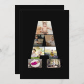 Erstellen Sie Ihre eigene Letter-Collage Ankündigung (Vorne/Hinten)