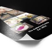 Erstellen Sie Ihre eigene Letter-Collage Fotodruck (Ecke)