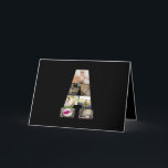 Erstellen Sie Ihre eigene Letter-Collage Karte<br><div class="desc">Diese Monogramm-Foto-Collage ist ein personalisiertes Design,  das ein fett formatiertes Monogramm (Initialen oder Buchstaben) mit einer Sammlung von Fotos kombiniert,  die in oder um es herum künstlerisch angeordnet sind. Es ist eine stilvolle Art,  Erinnerungen zu präsentieren und gleichzeitig eine einzigartige,  elegante Touch zu Dekoration oder Geschenken hinzuzufügen.</div>