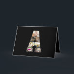 Erstellen Sie Ihre eigene Letter-Collage Karte<br><div class="desc">Diese Monogramm-Foto-Collage ist ein personalisiertes Design,  das ein fett formatiertes Monogramm (Initialen oder Buchstaben) mit einer Sammlung von Fotos kombiniert,  die in oder um es herum künstlerisch angeordnet sind. Es ist eine stilvolle Art,  Erinnerungen zu präsentieren und gleichzeitig eine einzigartige,  elegante Touch zu Dekoration oder Geschenken hinzuzufügen.</div>