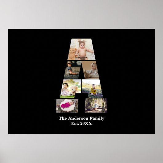 Erstellen Sie Ihre eigene Letter-Collage Poster (Vorne)