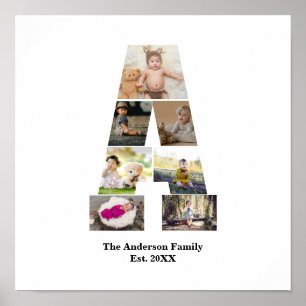 Erstellen Sie Ihre eigene Letter-Collage Poster