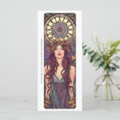 Erstellen Sie Ihre eigene Lila Jugendstil-Hexenkar (Stehend Vorderseite)