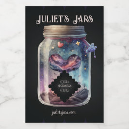 Erstellen Sie Ihre eigene Lila Liebe Weinetikett