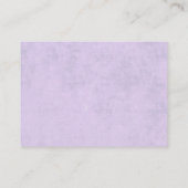 Erstellen Sie Ihre eigene Lila Textur Hinweiskarte (Rückseite)